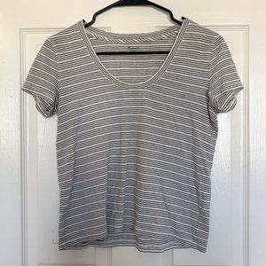MADEWELL Striped Scoop Shirt | XXS